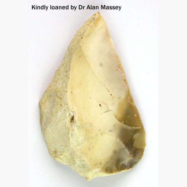 Photograph of Palaeolithic Flint Tool